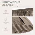 thumbnail image 4 of FlowCharm Pull-On Capri Culottes for Women, Drawstring Loose Fit Summer Wide Leg Pants, 4 of 7