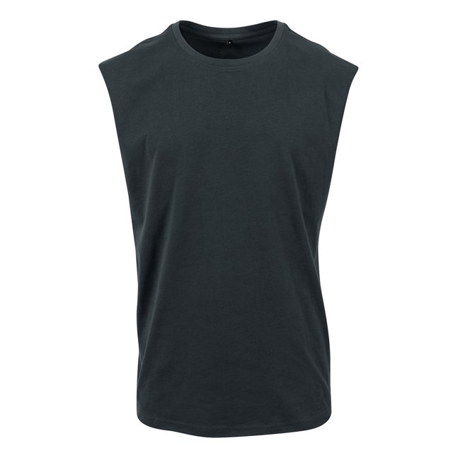 New Morning Studios T-Shirt Sans Manches Uni pour Hommes