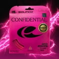 thumbnail image 2 of Solinco Confidential Soft Co-Polyester Tennis String Set 40 ft / 12.2 m - Enhanced Comfort & Precision Control, Spin Optimized Durable Polyester String with Long Lasting Tension  Pink, 18, 2 of 5