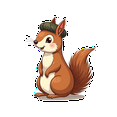 thumbnail image 6 of Cartoon Squirrel Theme Stickers, Waterproof Squirrel Theme Sticker for Water Bottle Laptop Phone Cases Planner Skateboard Luggage Helmet Party Favor Decor, Ideal for Adults Teens Teacher Rewards, 6 of 9