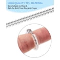 thumbnail image 2 of Juego de tallas de anillos Gleamkid, paquete de 16 unidades, 4 tamaños, ajustador invisible, 2 of 7