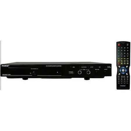 RSQ MKP-1000 Multiformat CDG/MP3G karaoke Player with recording