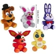 thumbnail image 2 of Buy 2 Save 10% piezas de peluche de Five Nights At Freddy's para coleccionar, muñeco de peluche con violación de seguridad, regalos de cumpleaños y Navidad, 2 of 2