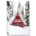 thumbnail image 1 of Carteles de invierno del país de las Maravillas, impresiones de Navidad, abeto, pino, reno, alce, lienzo, pintura, paisaje, pared, arte, imagen, decoración, 1 of 4
