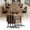 55.1in Walnut, variant on Conference Room Table with Wheels Mobile Folding Training Table Modular Meeting Table for Office (4,Walnut,61in)