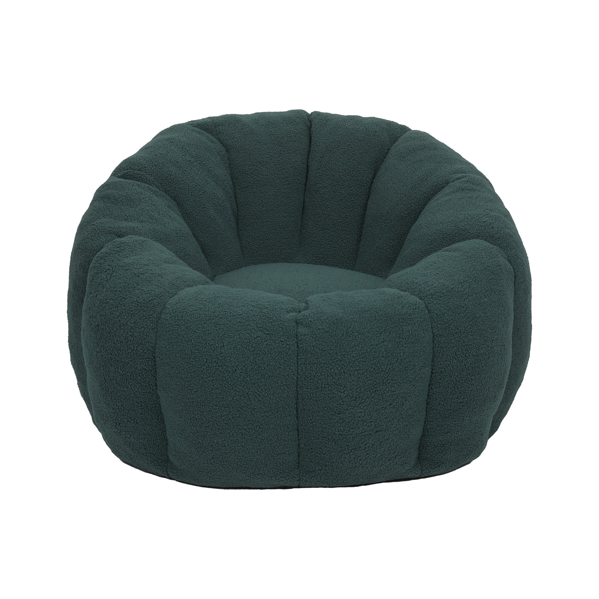 Lazy Sofa Chairs, Bean Bag Chair, Bean Bag Sofa Chair with Armrests Stuffed High-Density Foam, Lazy Sofa Comfy Chairs BeanBag Chair for Adults in Living Room,Bedroom Reading, Green Bean Bag Chairs