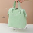 thumbnail image 5 of Walbest Large Lunch Bag Tote Bag Macaron Pack, Heat Insulation Oxford Cloth External Pocket Waterproof Lunch Pouch - Idea for Beach, Picnics, Road Trip, Meal Prep, Everyday Lunch to Work or School, 5 of 7