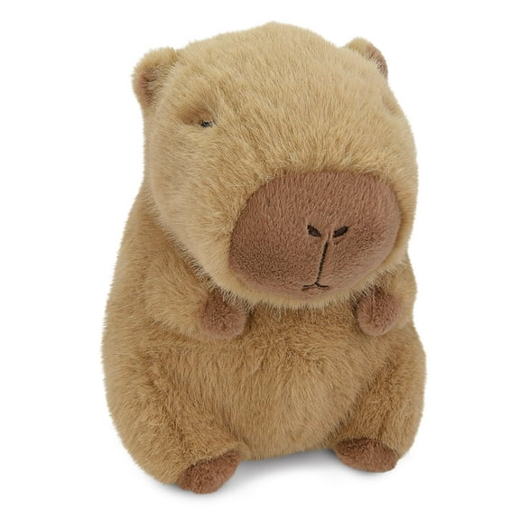 DolliBu Cute Capybara Plush - Super Soft Stuffed Animal Capybara Toy, Cute Stuffed Plush Figure, Wild Animal Toy Gift for Kids and Adults – 8.5 Inches