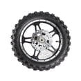thumbnail image 1 of Dirt Bike Rear Wheel, Strong Friction Force Abrasion Resistant Universal Rubber 2.5-10 Rim Tire Assembly  for Pit Bike for Motorcycle, 1 of 7