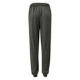 thumbnail image 6 of Black & Friday Deals Usmixi Clearance Sweatpants for Women Casual Sweatpants for Women Elastic Waist Drawstring Breathable Sports Long Pants Leisure Solid Laides Pocket Workout Pants Trousers Under $5, 6 of 6