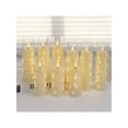 thumbnail image 4 of 9/12 Sets Flameless LED Electronic Candles - Embedded Star String Lights, Acrylic Column Candles with Remote - for Home, Halloween, Christmas Decoration & Gifts, Atmosphere-Creating, 4 of 6