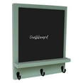 thumbnail image 1 of Chalkboard with Key Hooks and Shelf, 1 of 11