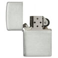 thumbnail image 4 of Zippo Armor Brushed Finish Sterling Silver Lighter, 4 of 4