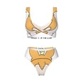thumbnail image 4 of Daiia Prince Corgi Dog Women's Bikini Set Two Piece Swimsuit High Waisted Bikini Adjustable Straps Bikini Perfect for Beach, Pool, and Summer Vacation-XX-Large, 4 of 9