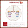 thumbnail image 3 of KLL LGBT Gnomes Christmas Tree Skirt 36" ,Party Decorations Farmhouse for Christmas Decorations Holiday Party, 3 of 6