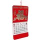 thumbnail image 3 of Multi-Colored Chinese Wall Calendar 2023 Household Hanging Calendar Paper 68X37X1CM Lunar Date Checking 1Set, 3 of 4