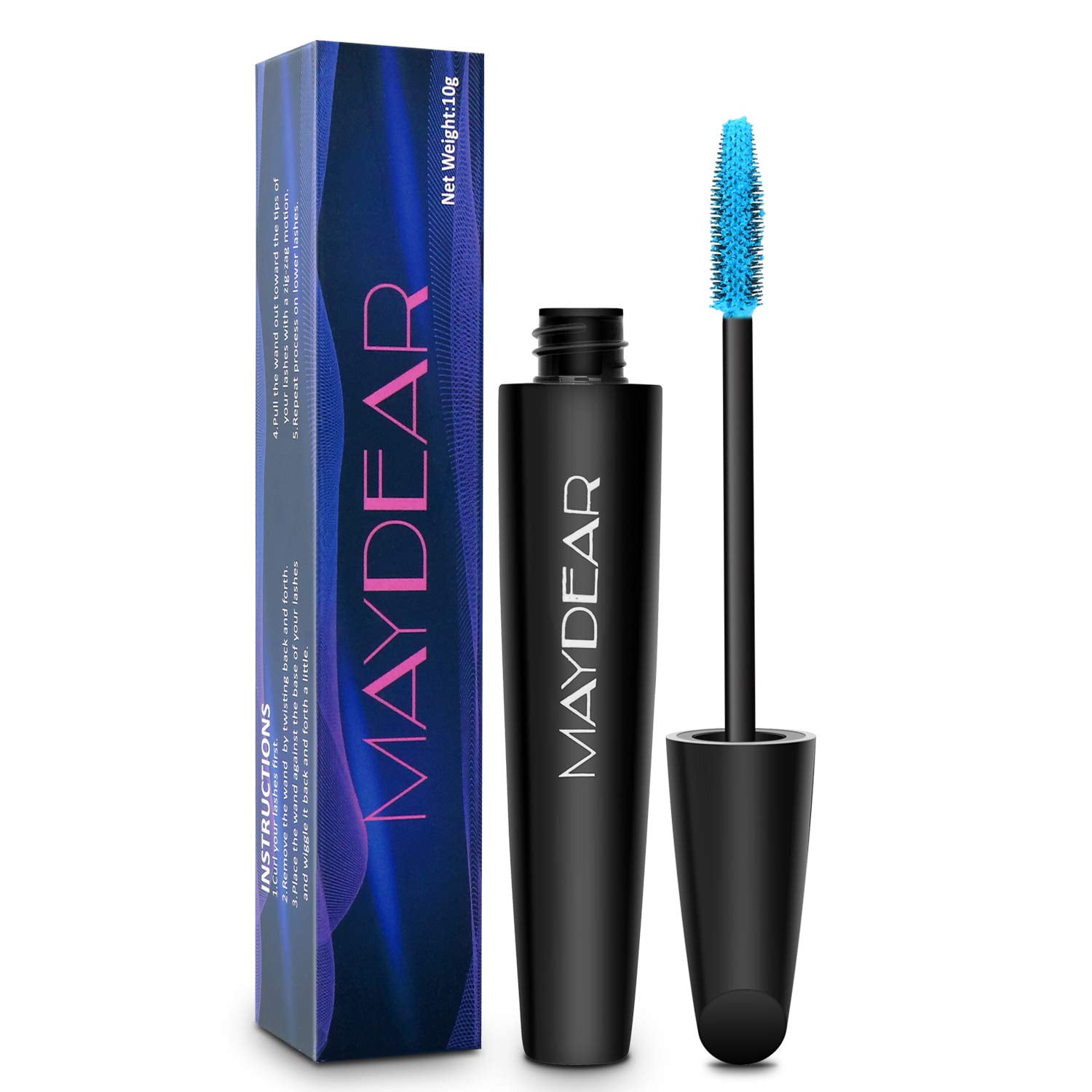 Maydear Waterproof Color, Longlasting, SmudgeProof, Voluminous and