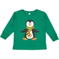 thumbnail image 3 of Inktastic Cute Penguin, Little Penguin, Penguin with Scarf Boys or Girls Long Sleeve Toddler T-Shirt, 3 of 5