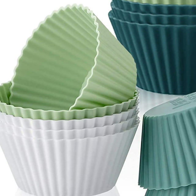 Molde para pasteles, molde para muffins, molde para muffins de color Morandi, molde para muffins, eficiencia óptima