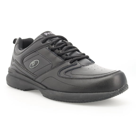 Propet Life Walker Sport Men's Sneakers - Black, Size 10H