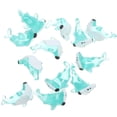 thumbnail image 3 of 12Pcs Cute Micro Landscape Shark Decorations Resin Shark Simulation Shark Figures, 3 of 7