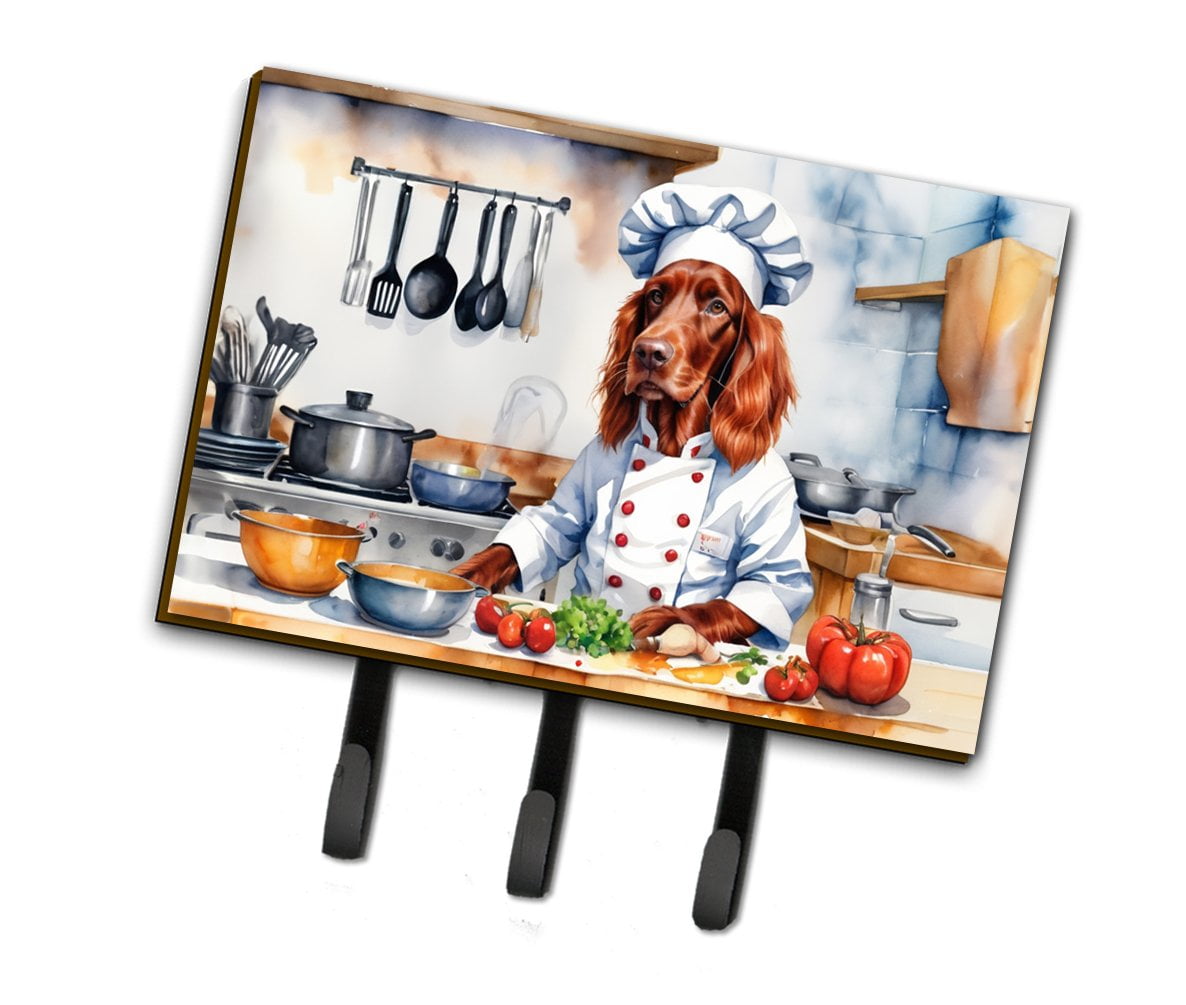 Kuvasz The Chef Leash or Key Holder 6 in x 9 in