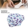 thumbnail image 4 of Washable Period Pads, Reusable Menstrual Pads Soft Floral Printed Breathable Button Snaps M Size  for Female T08,T12,T18, 4 of 7