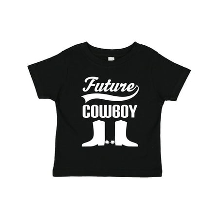 

Inktastic Future Cowboy Western Boots Gift Toddler Boy Girl T-Shirt