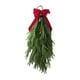 thumbnail image 1 of Guirnalda Navideña con Forma de Lágrima con Y Cascabeles, Corona Artificial para Puerta, Ideal para Fiestas, Invierno, Hogar, Boda, Arco de, 1 of 9