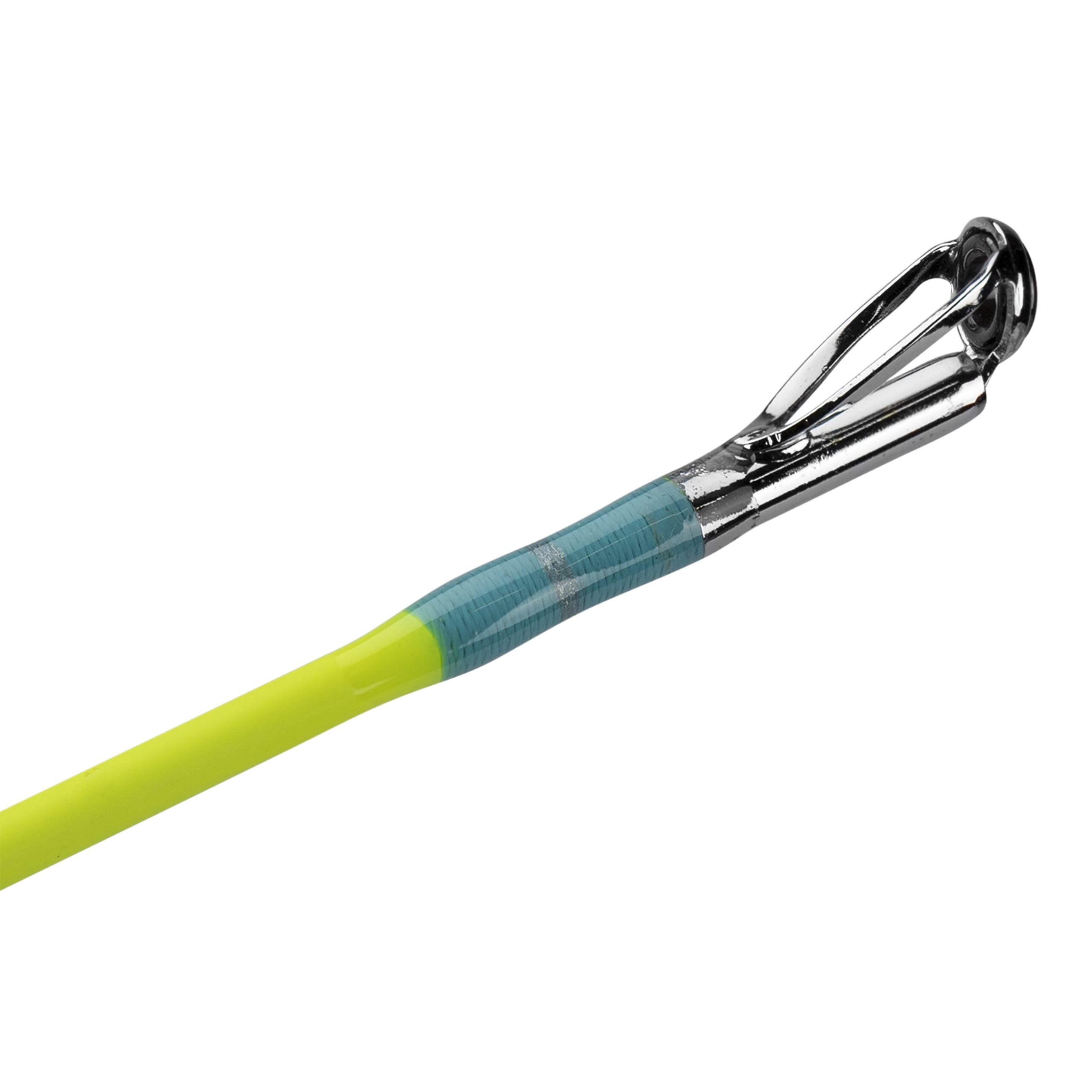 ProFISHiency 6ft Medium Hi-Viz Yellow and Blue Spincast Fiberglass Combo