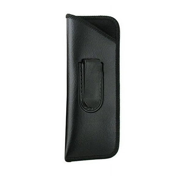Mens Slim Half-Clip Case in Black