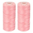 thumbnail image 1 of Unique Bargains Pink Polyester Waxed Leather Sewing Thread, 55 Yards, 2 Pack, 1 of 6