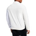 thumbnail image 2 of INC International Concepts Men's Velour Colorblock Track Jacket White Size X-Small, 2 of 3
