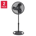 thumbnail image 1 of Lasko Oscillating Stand Fan 40.6 cm (16 in.), 2-pack, 1 of 1