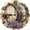 WineRRed20, variant on Eveokoki Round Wall Clock Silent Non-Ticking Battery Operated Clock 10 Inch, Red White Wine Grapes Home Decor for Living Room, Kitchen, Bedroom, and Office