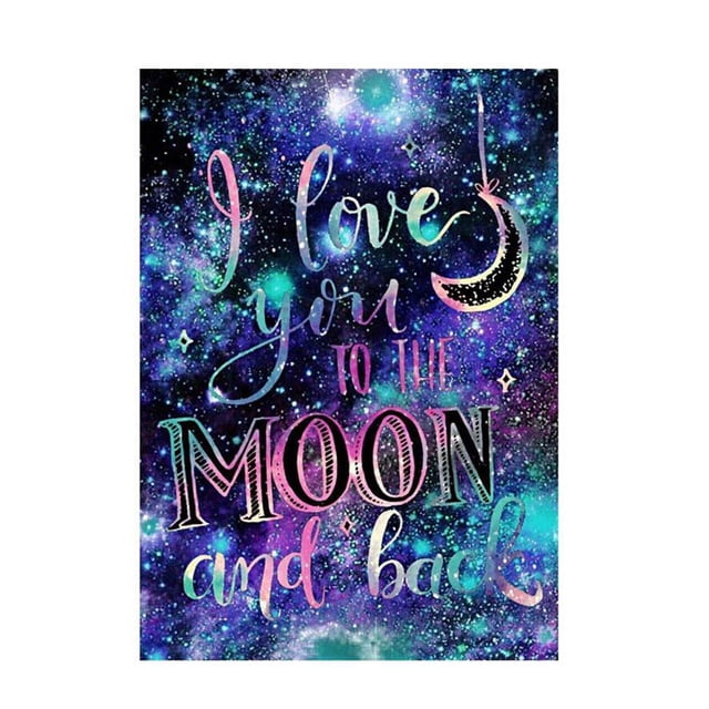 Ounissouiy 5D letra diamante pintura Diy Rhinestone lienzo bordado taladro completo hogar pared Artesanía