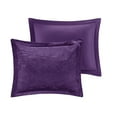 Home Essence Apartment Alyssa Diamond Quilted Velvet Duvet Cover Set