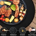 thumbnail image 3 of Tapis de Foyer pour Poêle solo, Tapis de grill Rond pour Grillades Extérieures, Tapis de grill Ignifuge et Imperméable pour Accessoires de Poêle solo, Tapis de grill pour Terrasse de grill Extérieur, 91CM, 3 of 5