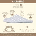 thumbnail image 3 of Cushionaire Lab Jelly Flats for Women, Closed Toe Slip On Lightweight Womens Mules with Woven Design and Cushioned Comfort, 3 of 32