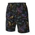 thumbnail image 5 of Naloa Lavender Flowers Men's Beach Shorts, Surfing shorts, Swim trunks, Quick Dry Swim Trunks for Surfing Beach Fun - X-Large, 5 of 9