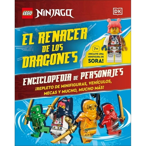 Lego Ninjago Dragons Rising GuÃa de Personajes (Character Guide): With Lego Sora Minifigure, (Paperback)