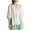 White, variant on Uaswgudfs Women's Cotton Gauze Flowers Embroidery Tunic 3/4 Sleeve Blouses Casual Shirt Fashion V Neck Tops 2025