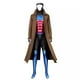thumbnail image 4 of Disfraz de Cosplay de X-man Gambit Remy para hombre y mujer, traje de batalla, chaleco largo de cuero, pantalones, conjunto de superhéroe, trajes de Carnaval para Halloween, 4 of 4