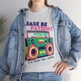 thumbnail image 3 of Retro Boombox Graphic Tee, Please Be Patient With Me I'm From the 1900s, 3 of 5
