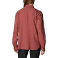 thumbnail image 2 of Columbia Women's Silver Ridge Utility Long Sleeve Shirt, Beetroot, X-Small, 2 of 9