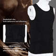 thumbnail image 6 of 1*Mens Padded vest-black, 6 of 8