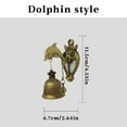thumbnail image 7 of Cadorn Metal Door Bells - Horse, Elephant & Owl Wind Chime Ornaments, Magnetic Hanging Doorbell with Alloy Craftsmanship, Iron Doorbell Chimes for Porch, Garden, and Home Entrance, 7 of 7