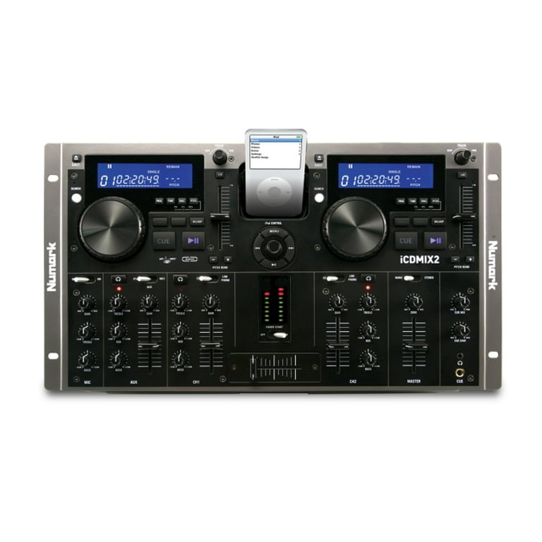 Numark iCDMIX 2 - Analog mixer - 3-channel - rack-mountable