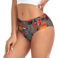 thumbnail image 2 of Balery BBQ Icons Ropa Interior de Algodón para Mujer con Dibujo – Braguitas Cómodas y Elásticas, Estilo Clásico-Large, 2 of 6