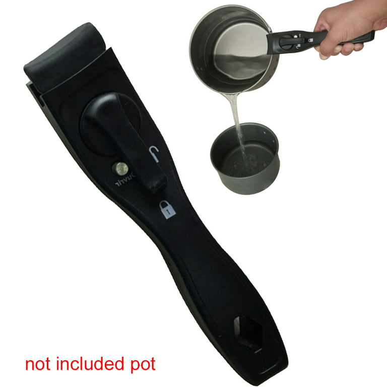 Famyfamy Pot Handle Woks Clip Handle Frying Pan Stockpot Universal Detachable Anti-scalding Removable Handle;Pot Handle Pan Stockpot Universal Detachable Anti